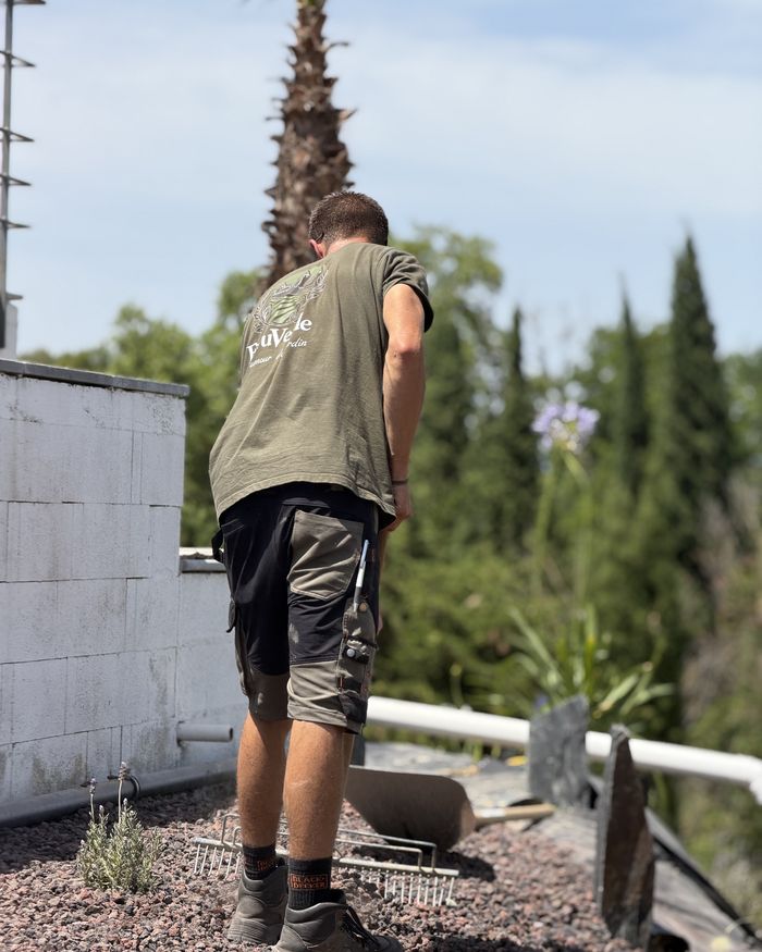 Entretien d'un jardin